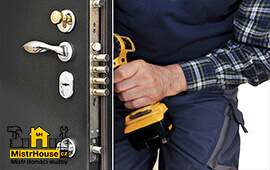 Установка металлической двери