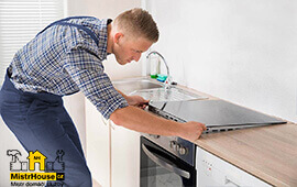 Установка варочной панели