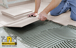 Укладка санитарной плитки