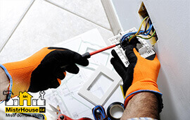 Установка розеток 